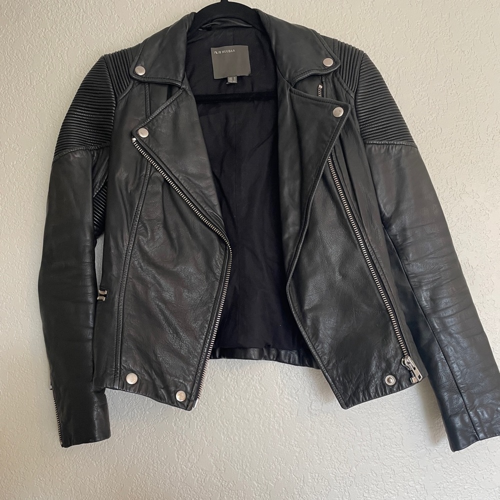 Muubaa Lather Jacket